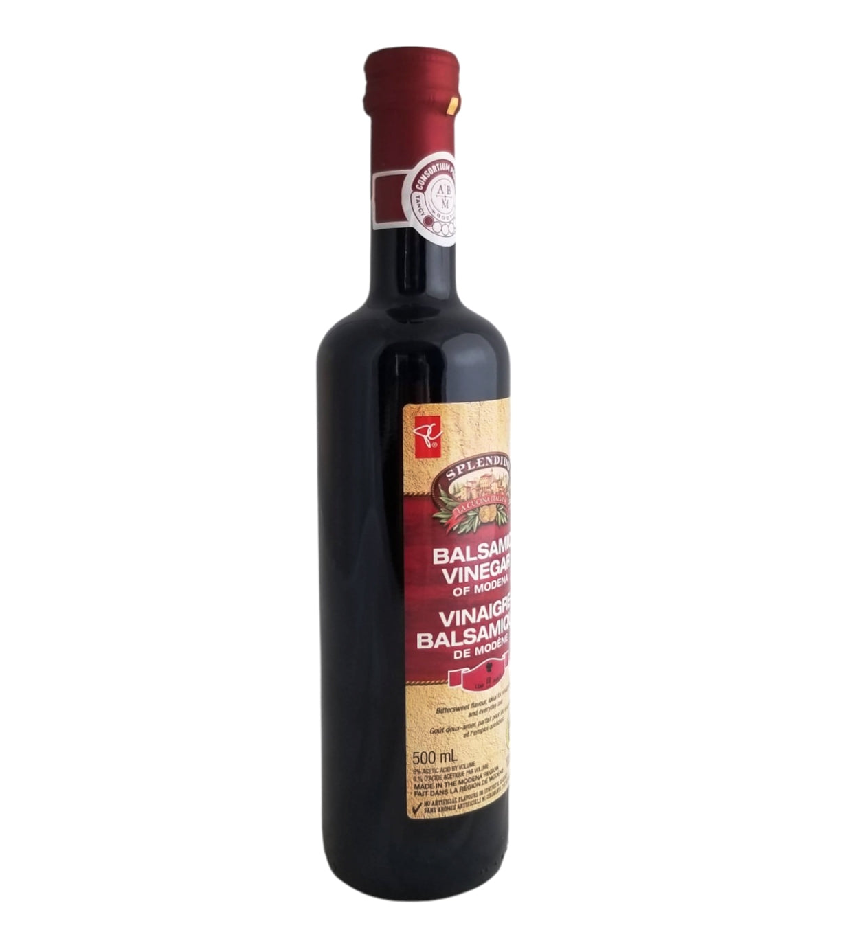 PC Splendido One Leaf Balsamic Vinegar of Modena side