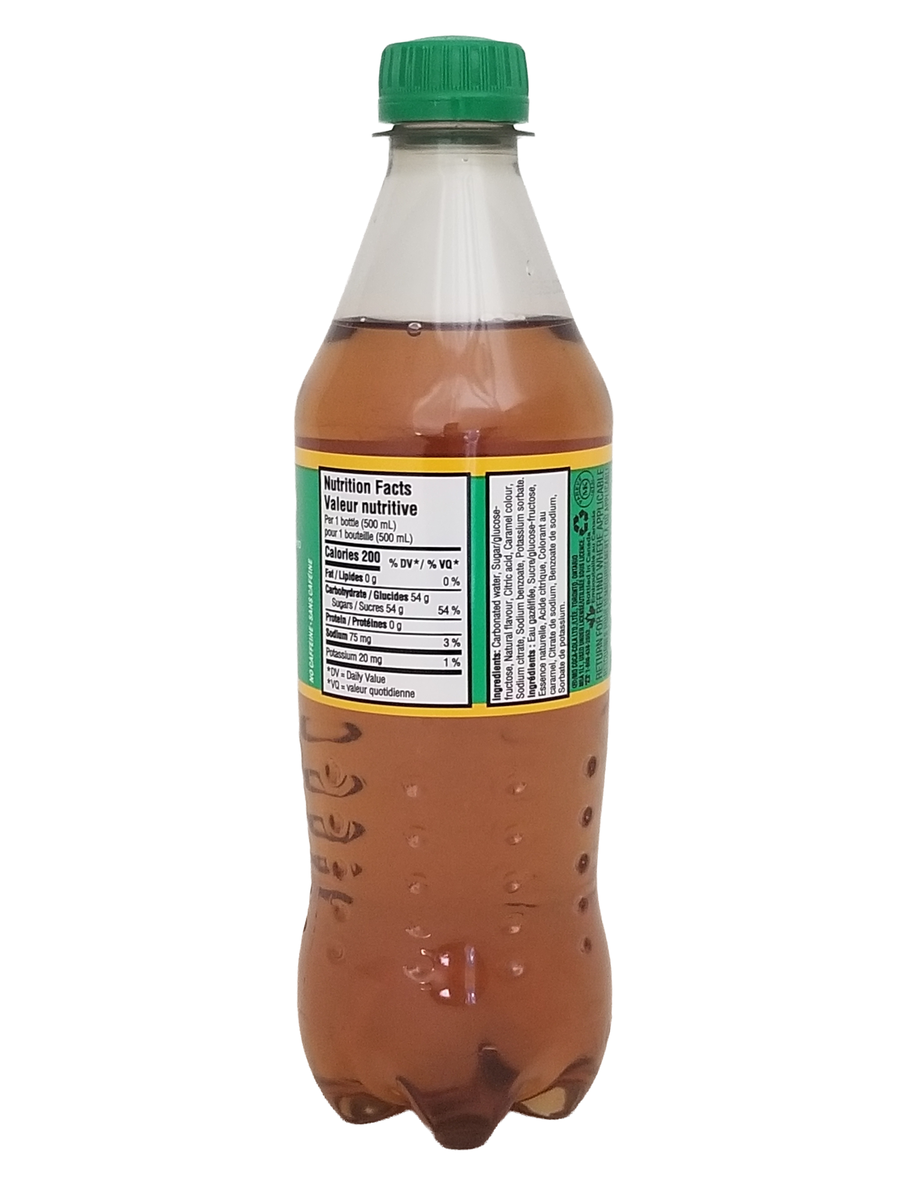Sprite Lemon-Lime + Tea Flavored Soda, 500mL/17.6 fl. oz