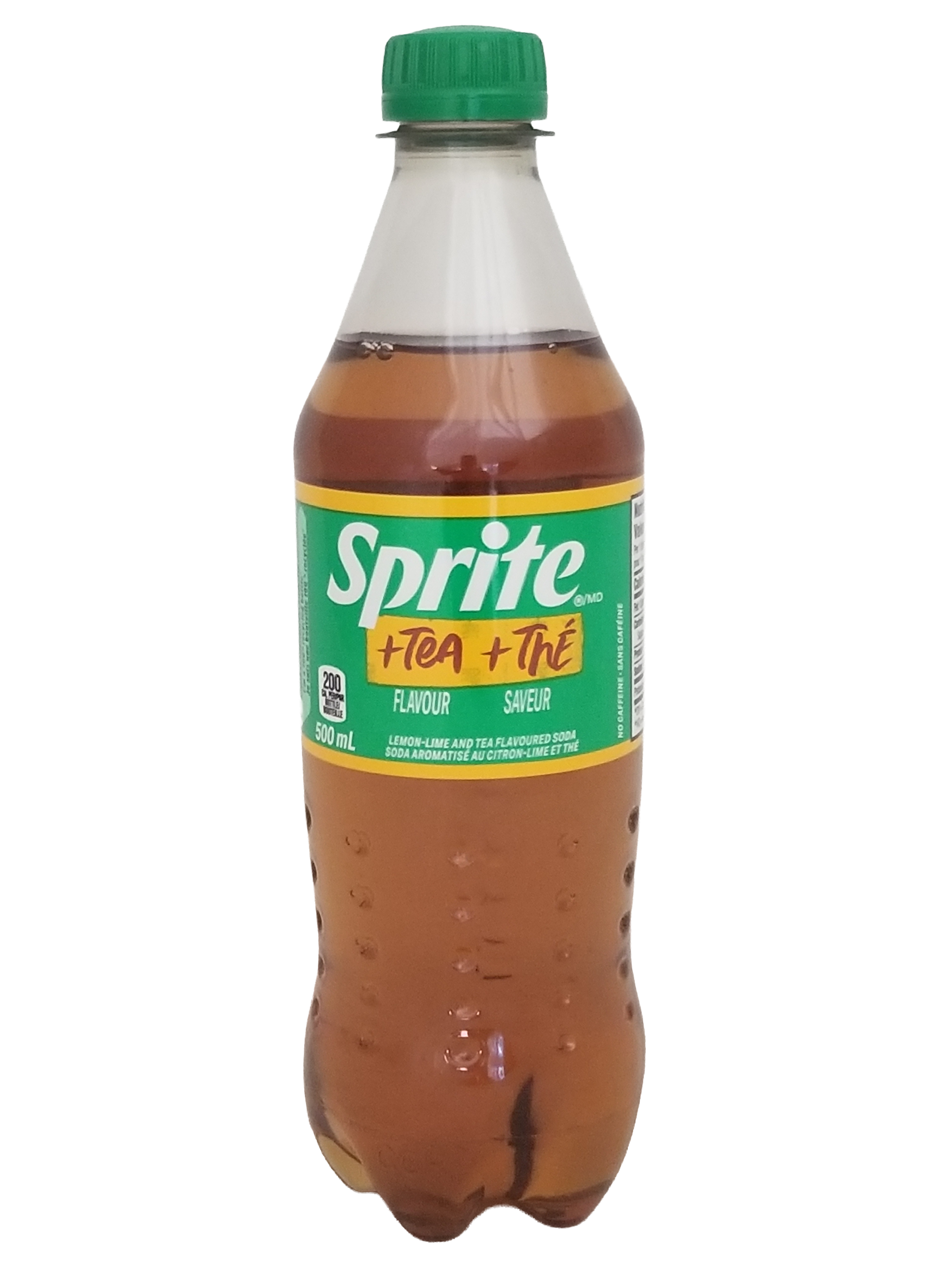 Sprite Lemon-Lime + Tea Flavored Soda, 500mL/17.6 fl. oz
