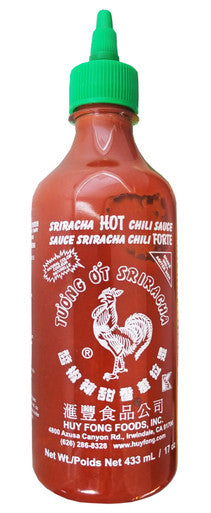 Huy Fong - Sriracha Hot Chili Sauce, 433ml/17 oz., {Imported from Canada}