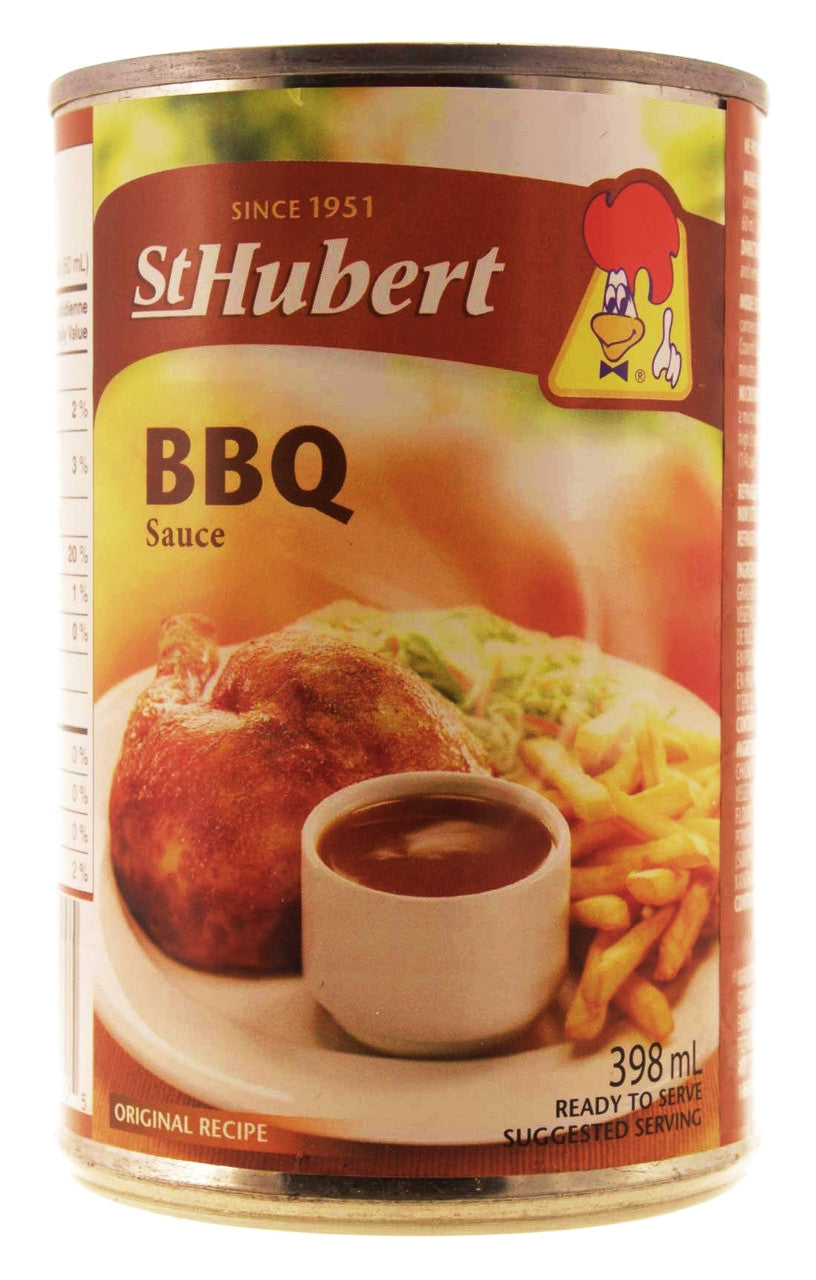St Hubert BBQ Gravy Sauce, 398ml/ 13.5 fl. Oz. Cans (Pack of 3) {Imported from Canada}