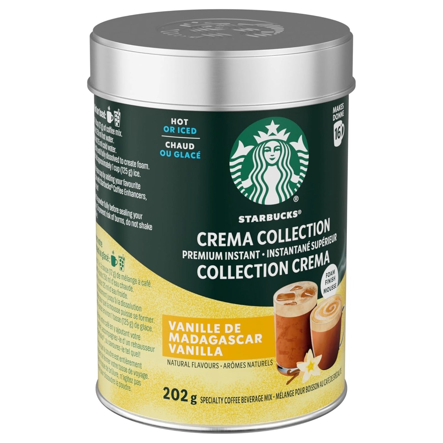 Starbucks Crema Collection Madagascar Vanilla Hot Chocolate Mix 202 g (7.1 oz)