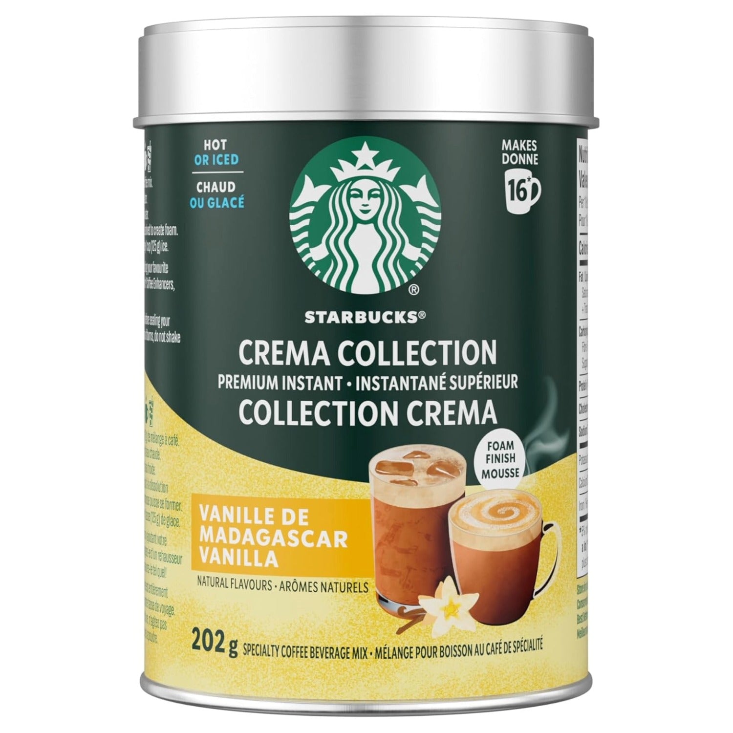 Starbucks Crema Collection Madagascar Vanilla Hot Chocolate Mix 202 g (7.1 oz)