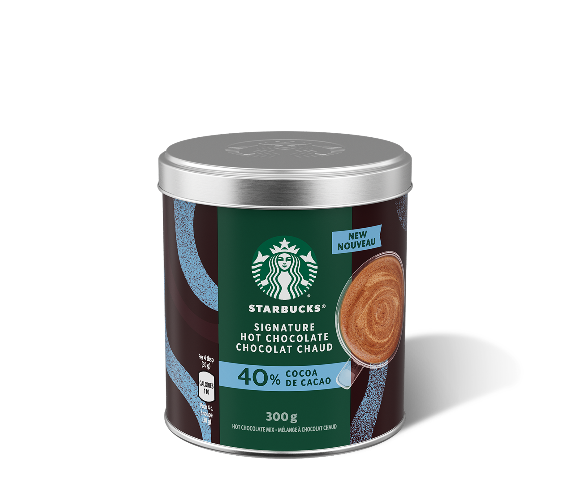 Starbucks Signature Hot Chocolate Mix, 40% Cocoa, 300g/10.5 oz