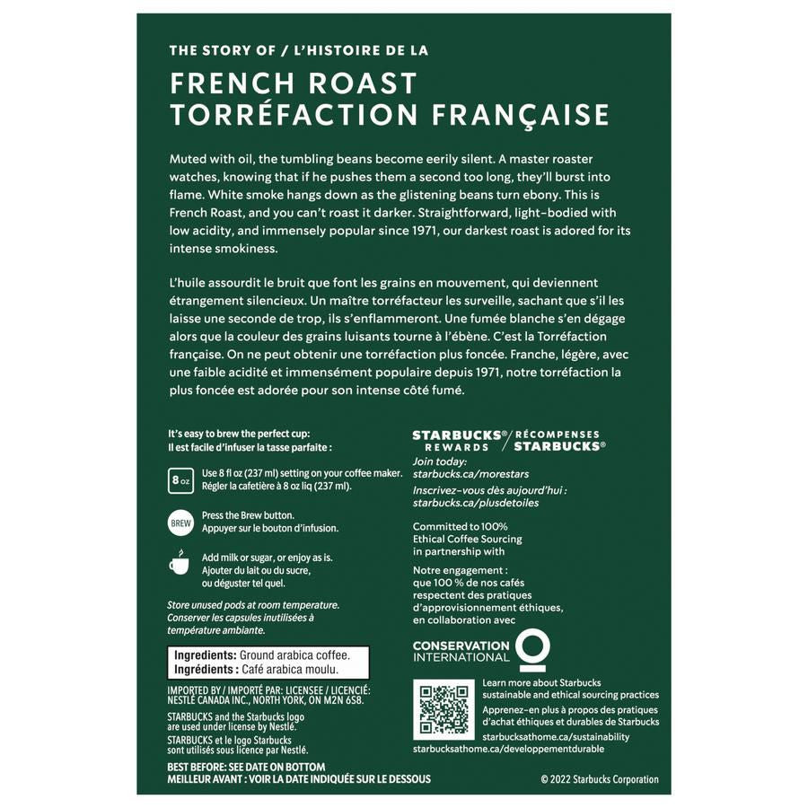 Starbucks French Roast Coffee K-Cups, 24 Count Box Story of the French Roast
