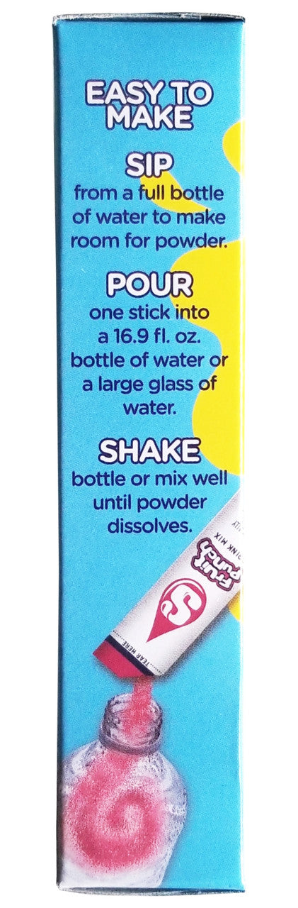 Starburst Zero Sugar Fruit Punch Drink Mix, 6 packets, 16g/0.6 oz. Box {Imported from Canada}