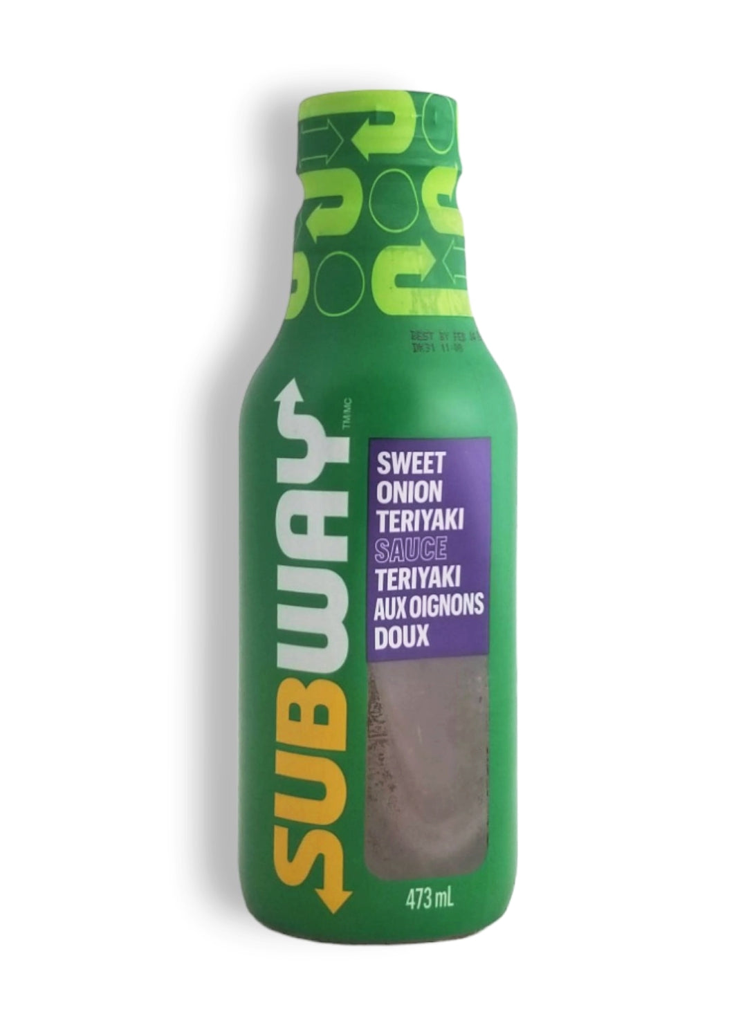 Subway Sweet Onion Teriyaki Sauce, 473ml/16.5 fl. oz. Bottle