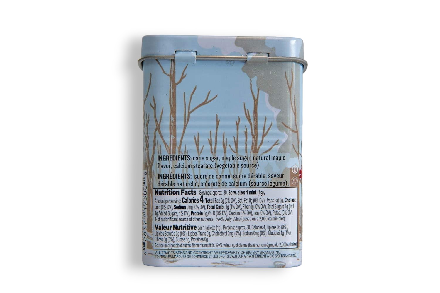 Sugar Shack Maple Candy Pastilles, 30g/1.06 oz