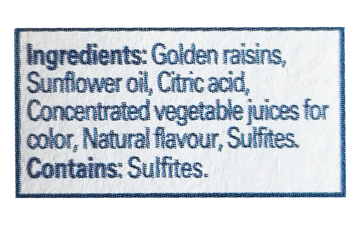 Sun-Maid Fruity Raisin Snacks, Sour Blue Raspberry, 140g/5 oz. Box {Imported from Canada}