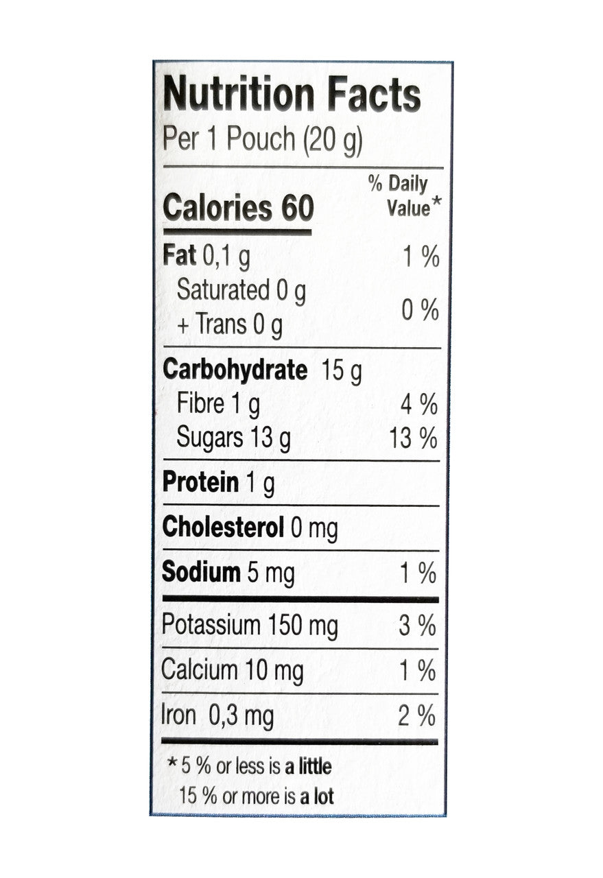 Sun-Maid Fruity Raisin Snacks, Sour Blue Raspberry, 140g/5 oz. Box {Imported from Canada}