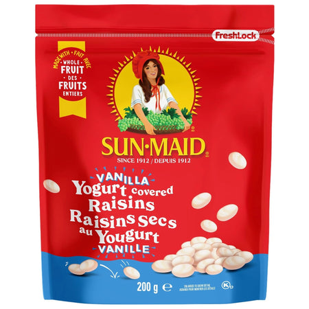 Sun-Maid Vanilla Yogurt Covered Raisins – 200 g (7.1 oz)