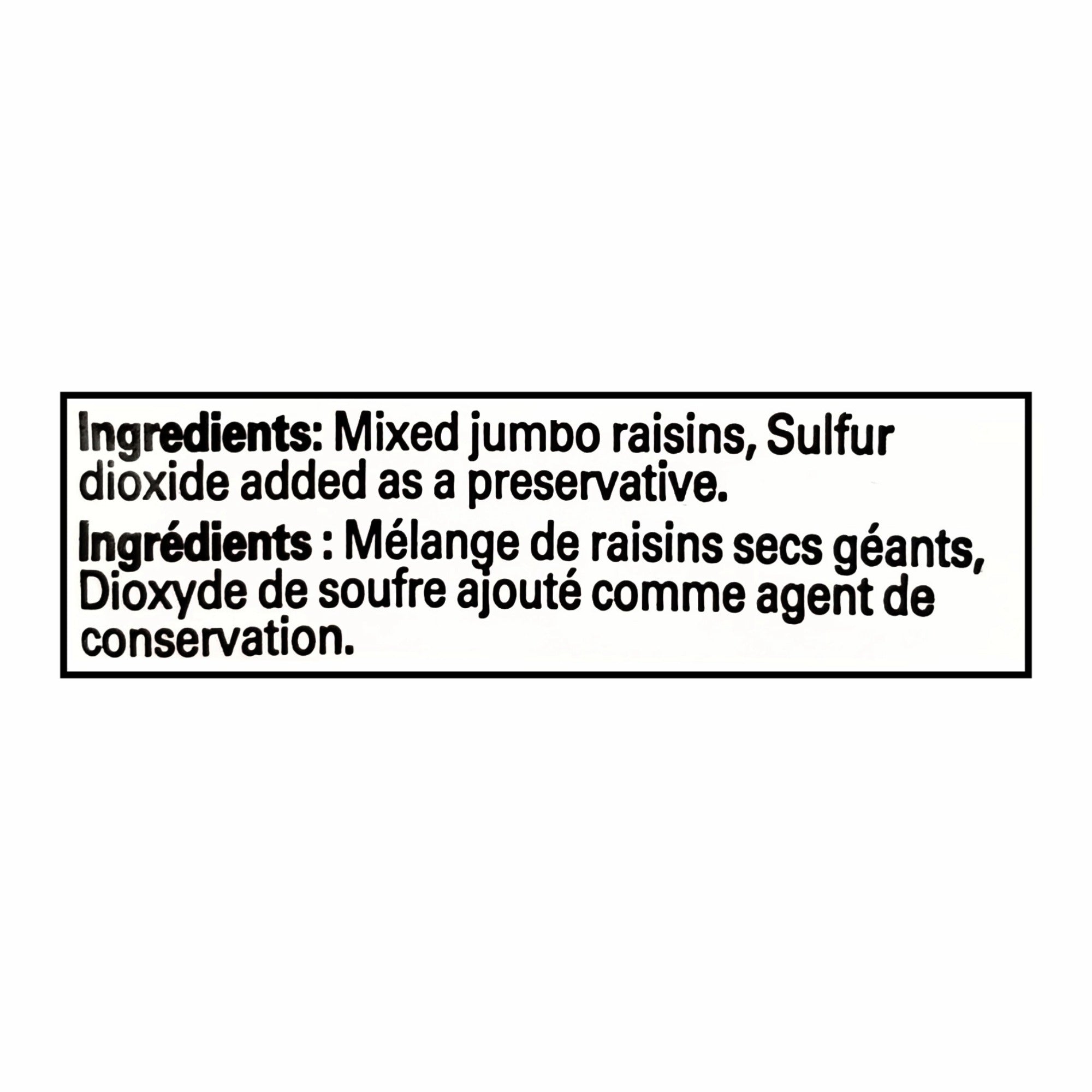Sun-Maid Mixed Jumbo Raisins – 200 g (7.1 oz)