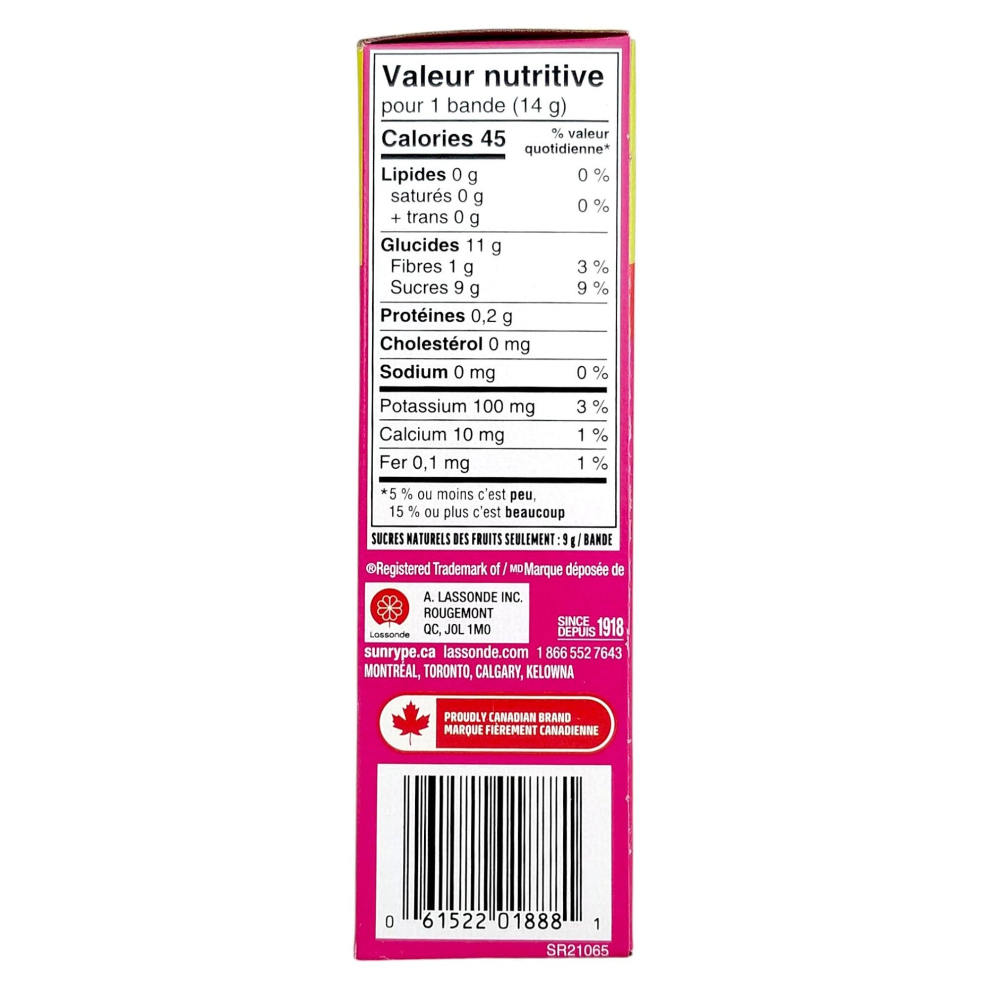 SunRype Fruit to Go Strips 3 Flavors Apple Strawberry Wildberry 24x14g