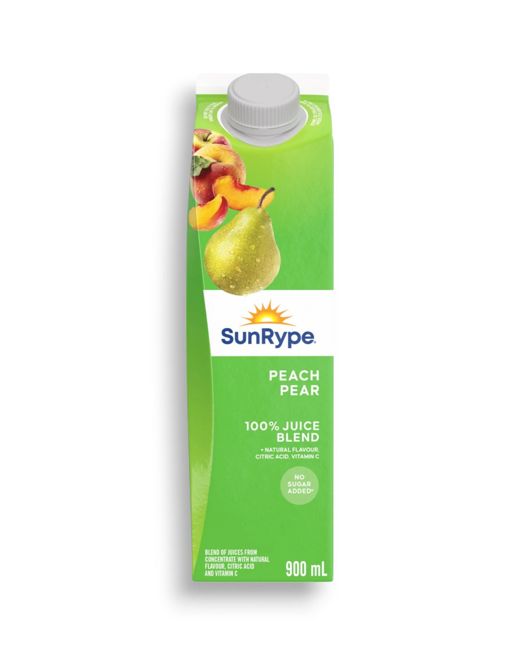 SunRype Fruit Juice, Peach Pear, 900ml/30.4 fl. oz