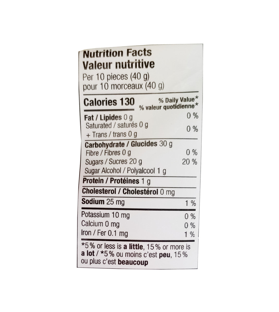 Mondoux Sweet Sixteen Original Gummy Candies, 185g/6.5 oz., {Imported from Canada}