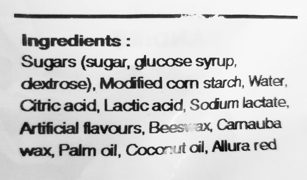 Mondoux Sweet Sixteen Red Feet Gummy, 135g/4.5 oz., {Imported from Canada}