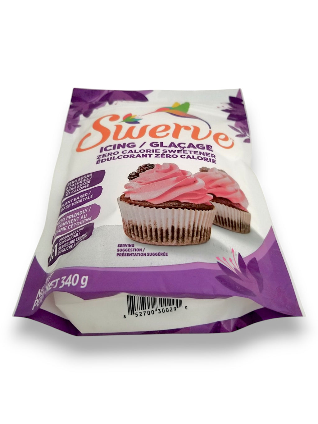 Swerve The Ultimate Sugar Replacement - Icing Sugar, 340g/12 oz. - Bottom Of Bag