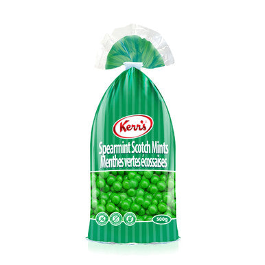 Kerrs Spearmint Scotch Mints 500g/17.63oz {Imported from Canada}