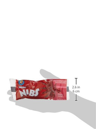  TWIZZLERS Licorice, Cherry Nibs, 24pk/75g/2.6 oz. bag Size