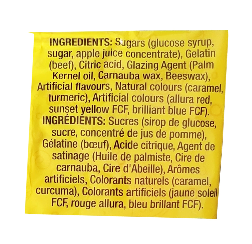 Tajubo Pizza & Cola Gummy, Fruity Flavors, 80g/2.8 oz. Bag
