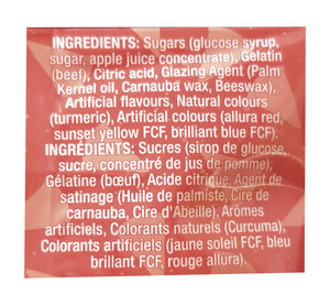 Tajubo Gummy Pizza, Fruity Flavors, 80g/2.8 oz. Bag {Imported from Can
