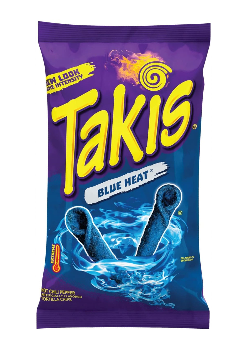 Takis Blue Heat Rolled Tortilla Chips, 260g/9 oz