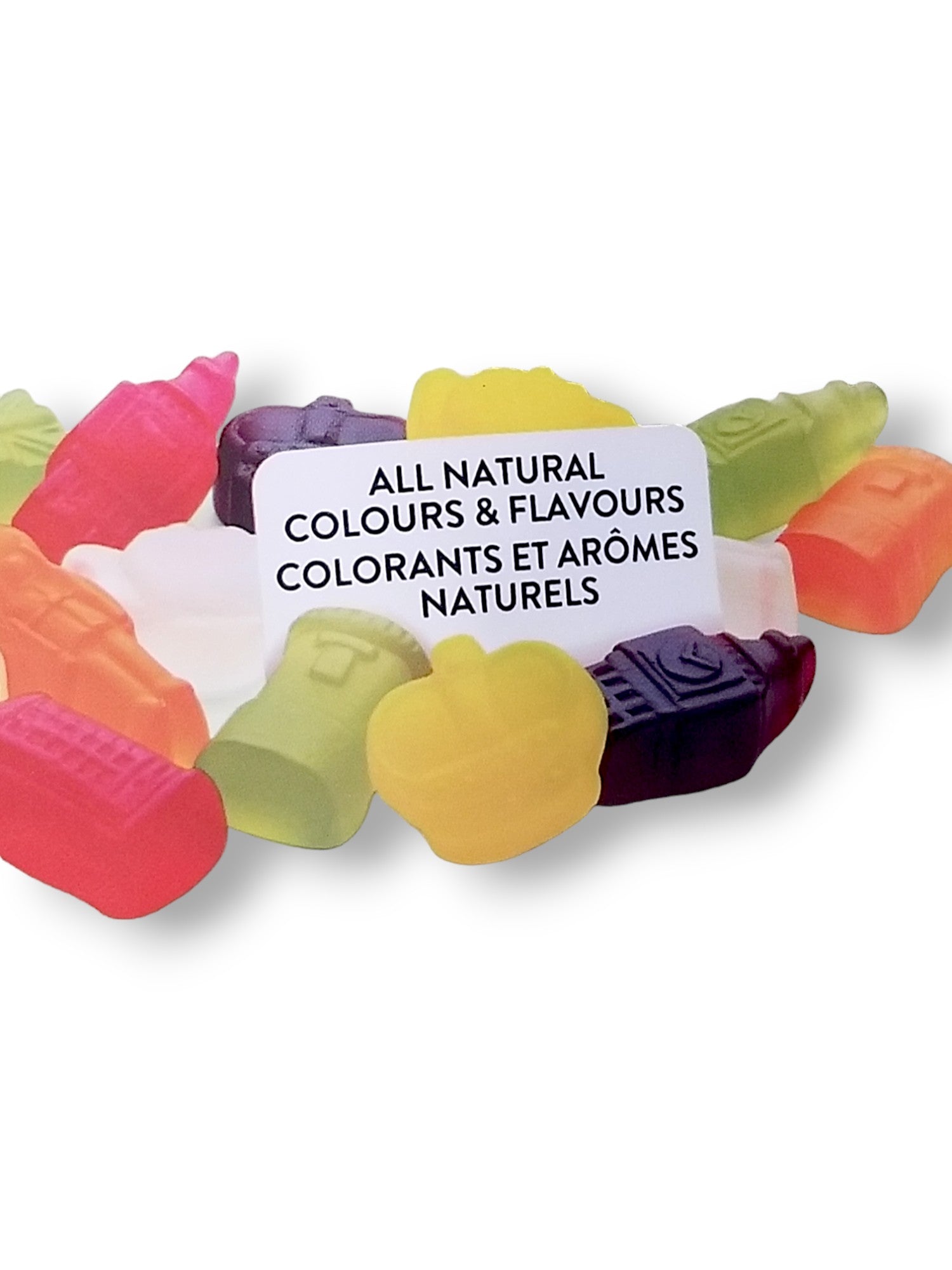 Taveners British Mix Gums, Fruity Flavors, 175g, picture of gummies.