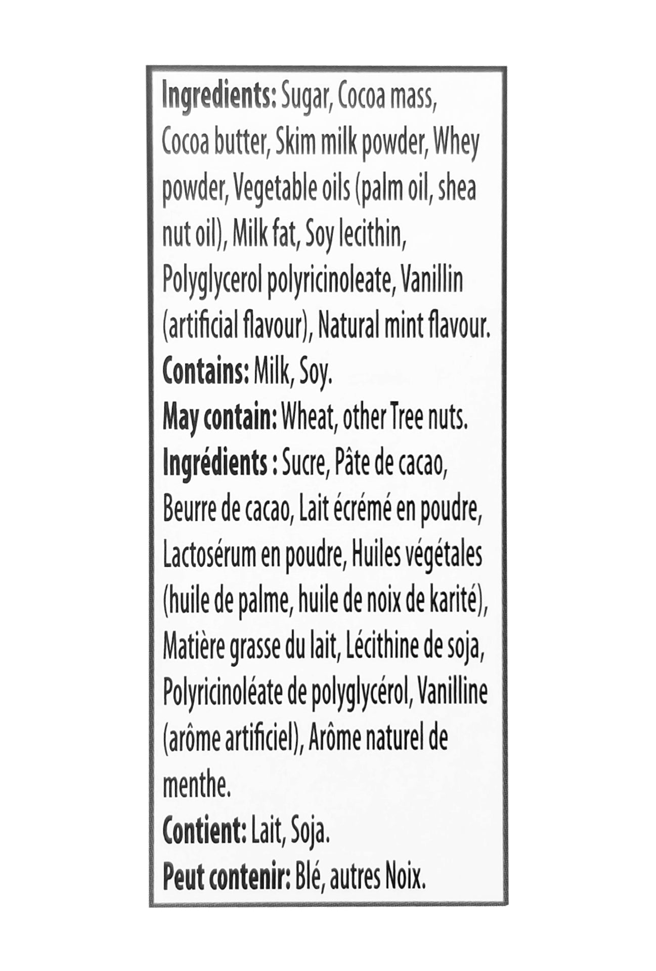 Terry's Mint Milk Chocolate Confection, 145g/5 oz