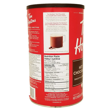 Tim Hortons Hot Chocolate Mix 1.5 kg (53 oz)