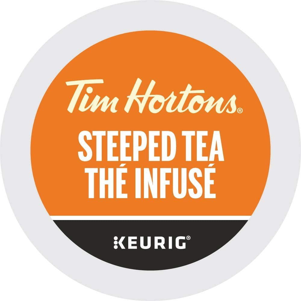 Tim Hortons Steeped Tea - Orange Pekoe Blend, 30ct, 126g (4.4oz) Keurig