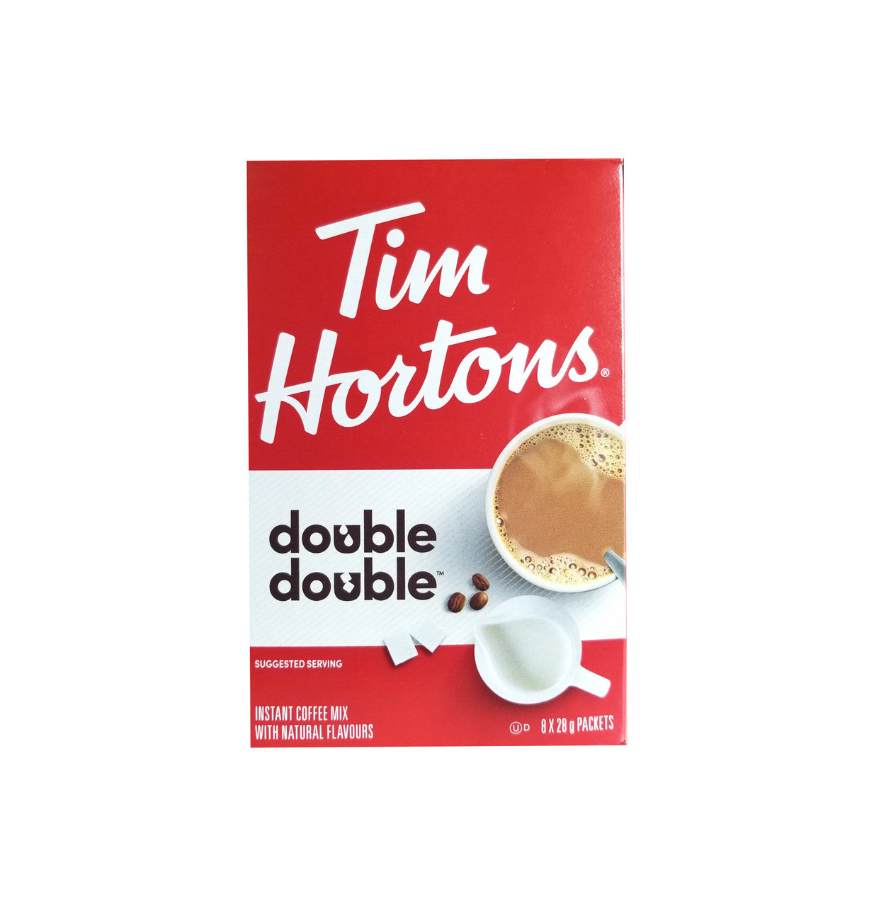 Tim Hortons Double Double Instant Coffee Mix, 8 x 28g/1 oz. {Imported