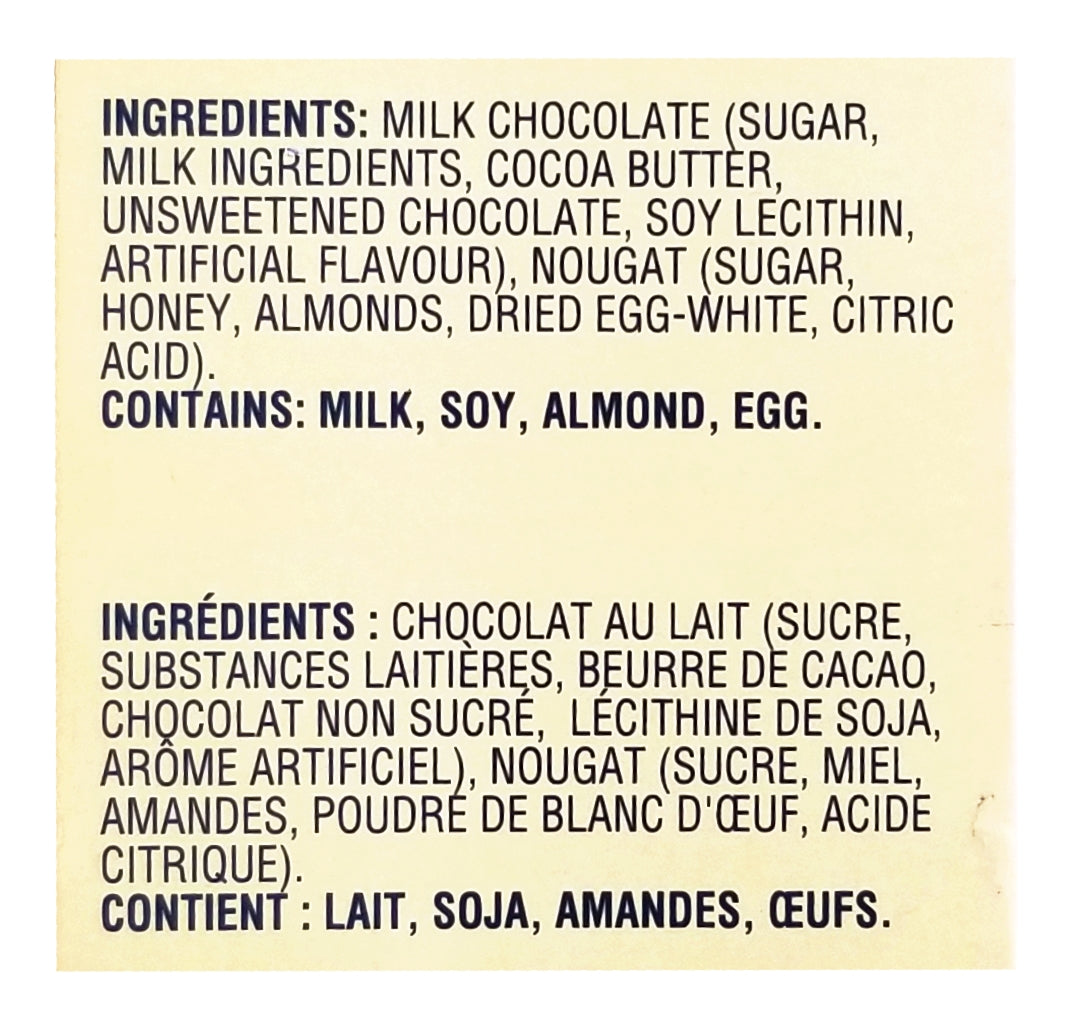 Toblerone Swiss Milk Chocolate With Honey & Almond Nougat, 360g/12.6 oz