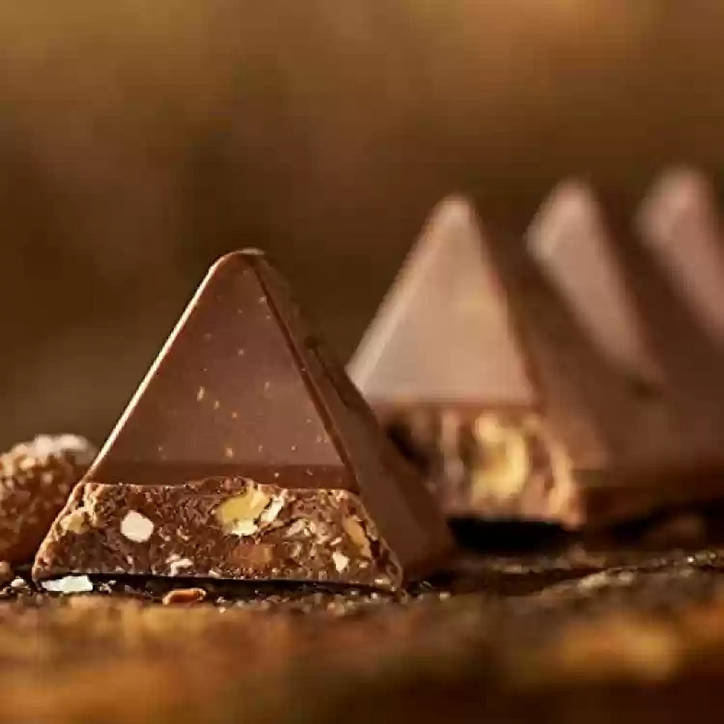 Toblerone Milk Chocolate with Honey & Almond Nougat 