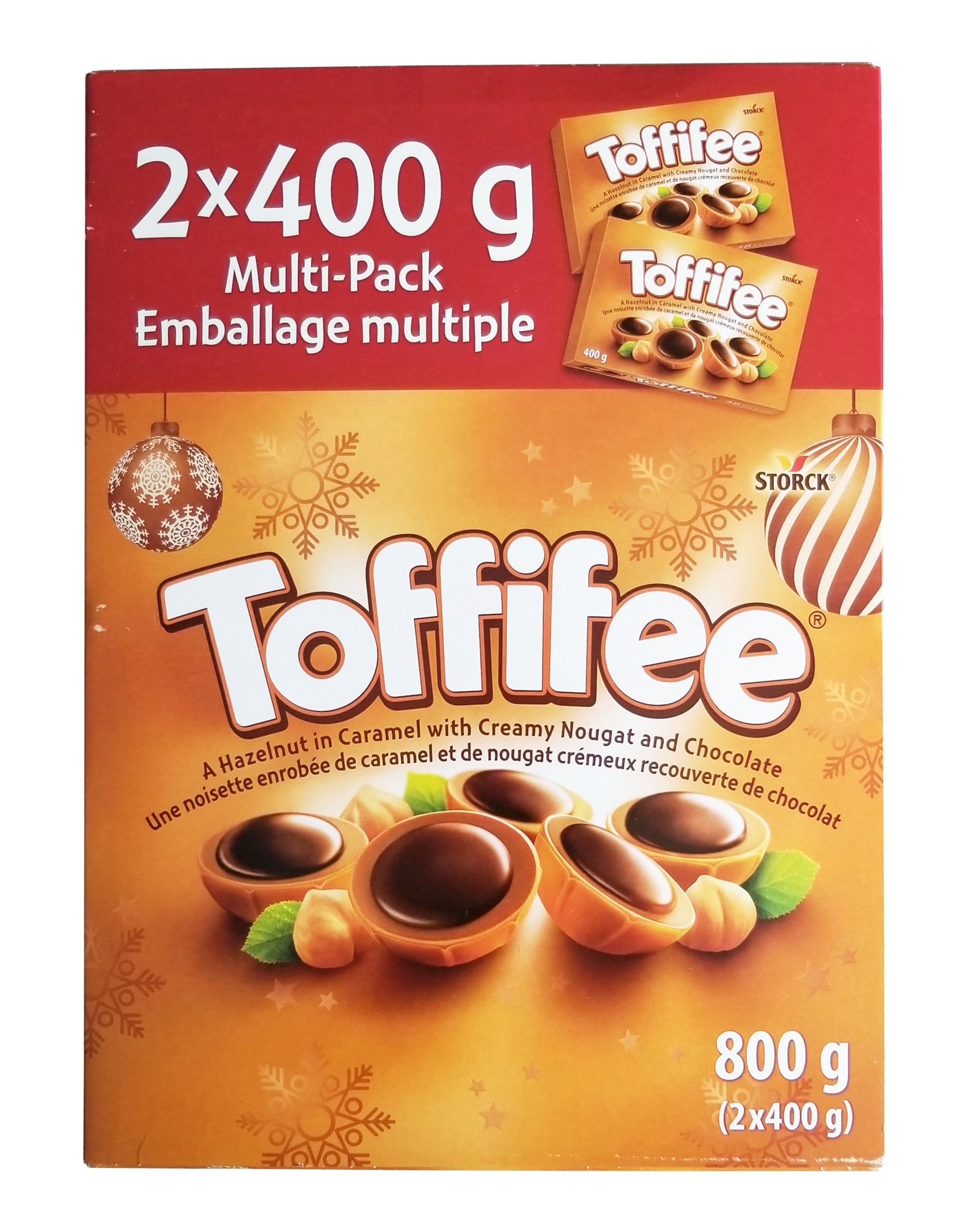 Storck Toffifee Chocolate, Christmas Gift Box, 2 x 400g/14 oz