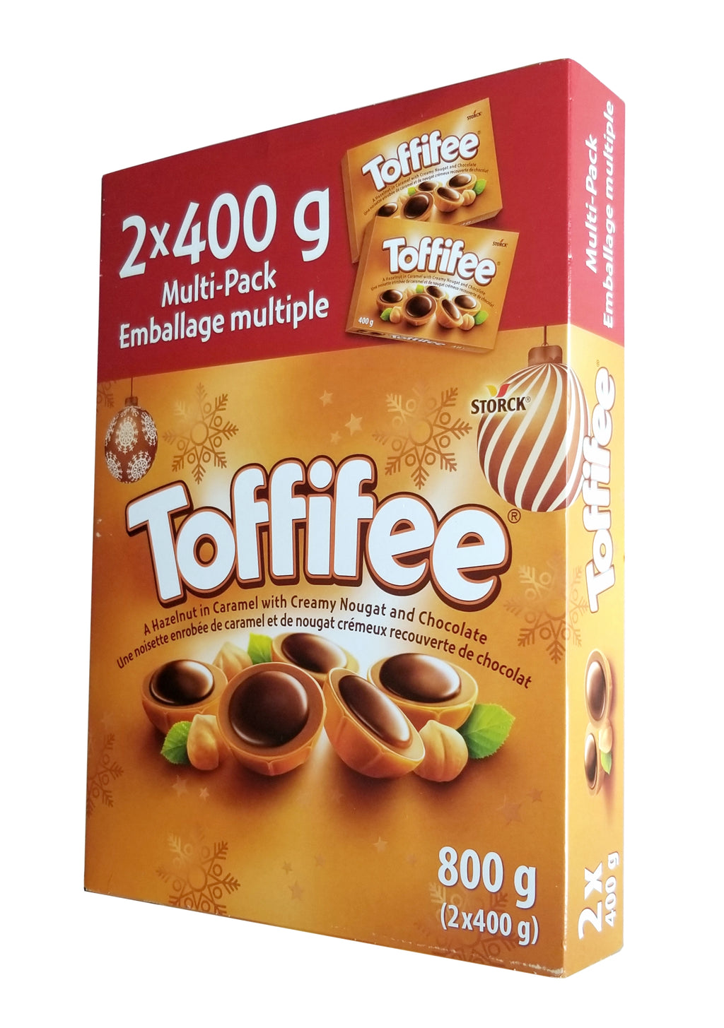 Storck Toffifee Chocolate, Christmas Gift Box, 2 x 400g/14 oz. Box {Imported from Canada}