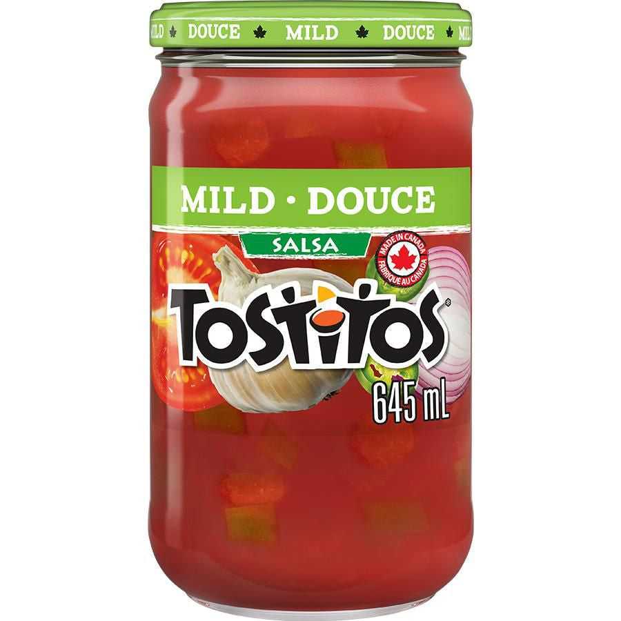 Tostitos Mild Salsa Dip, 645mL/22.5 fl. oz., Jar