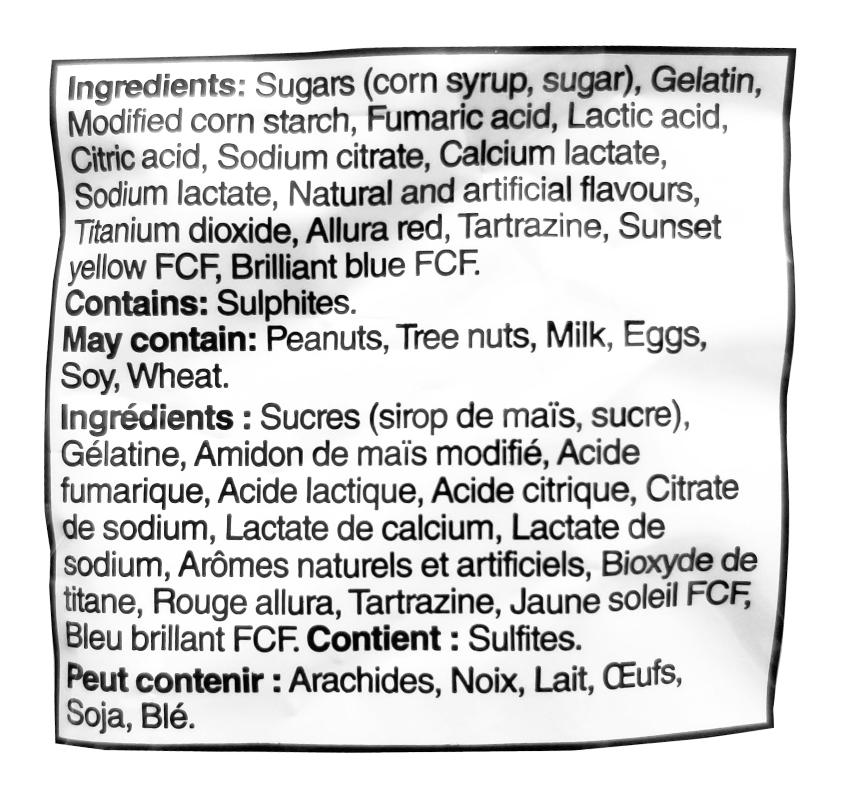 Trolli Sour Brite Crawlers, Original Flavor, 142g/5 oz. {Imported from Canada}