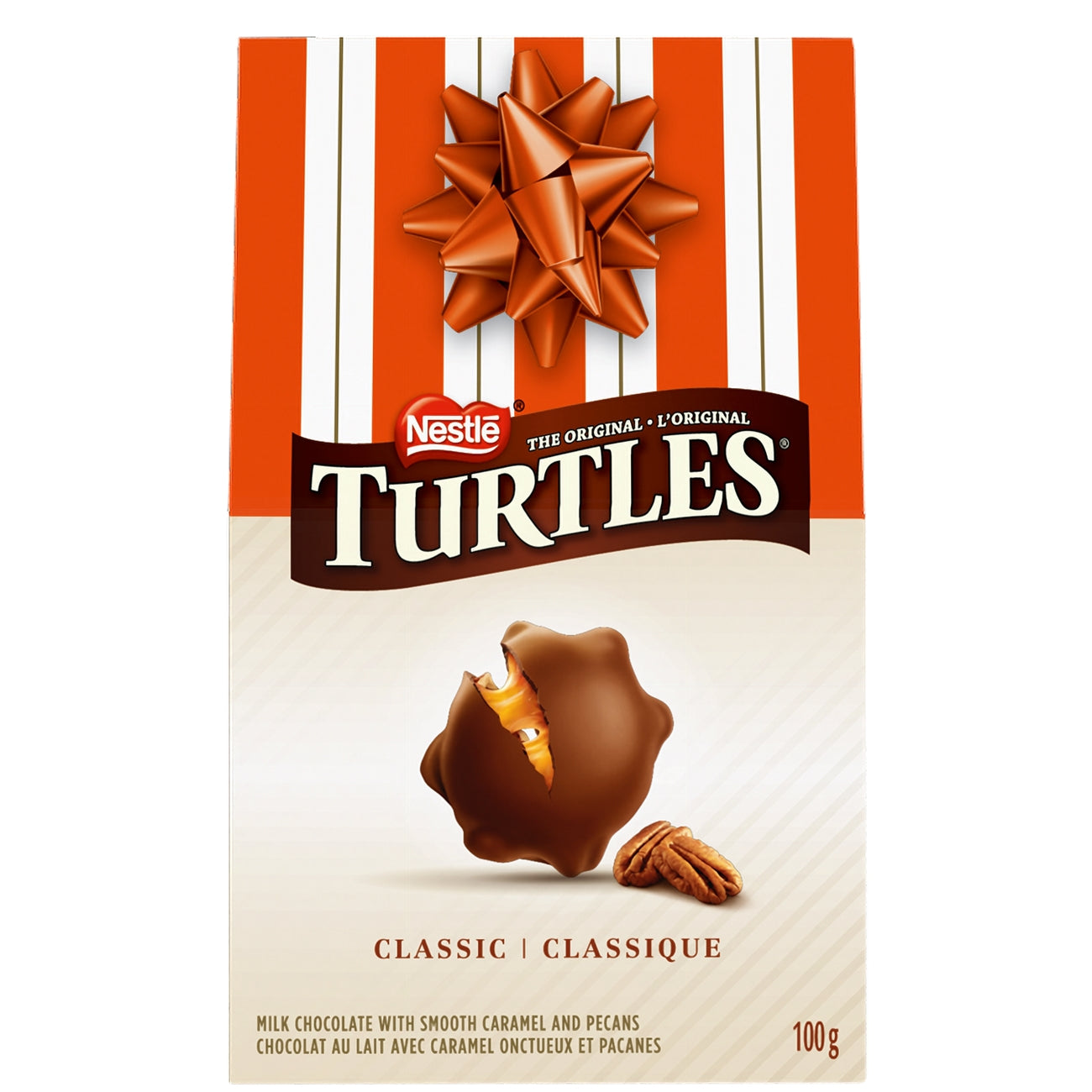 Front of Nestle the Original Classic Turtles, 100g/5.5 oz. Box