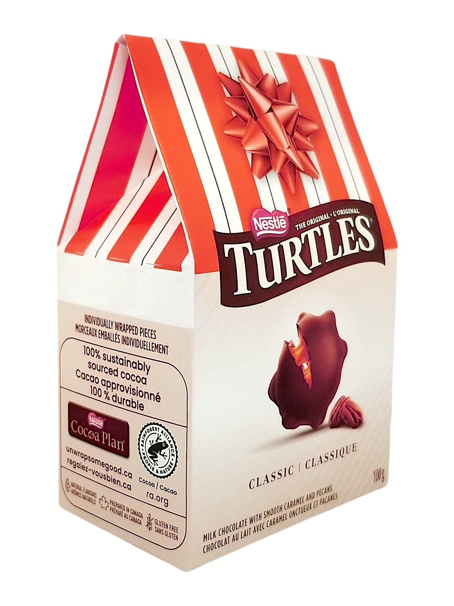 Side of Nestle the Original Classic Turtles, 100g/5.5 oz. Box