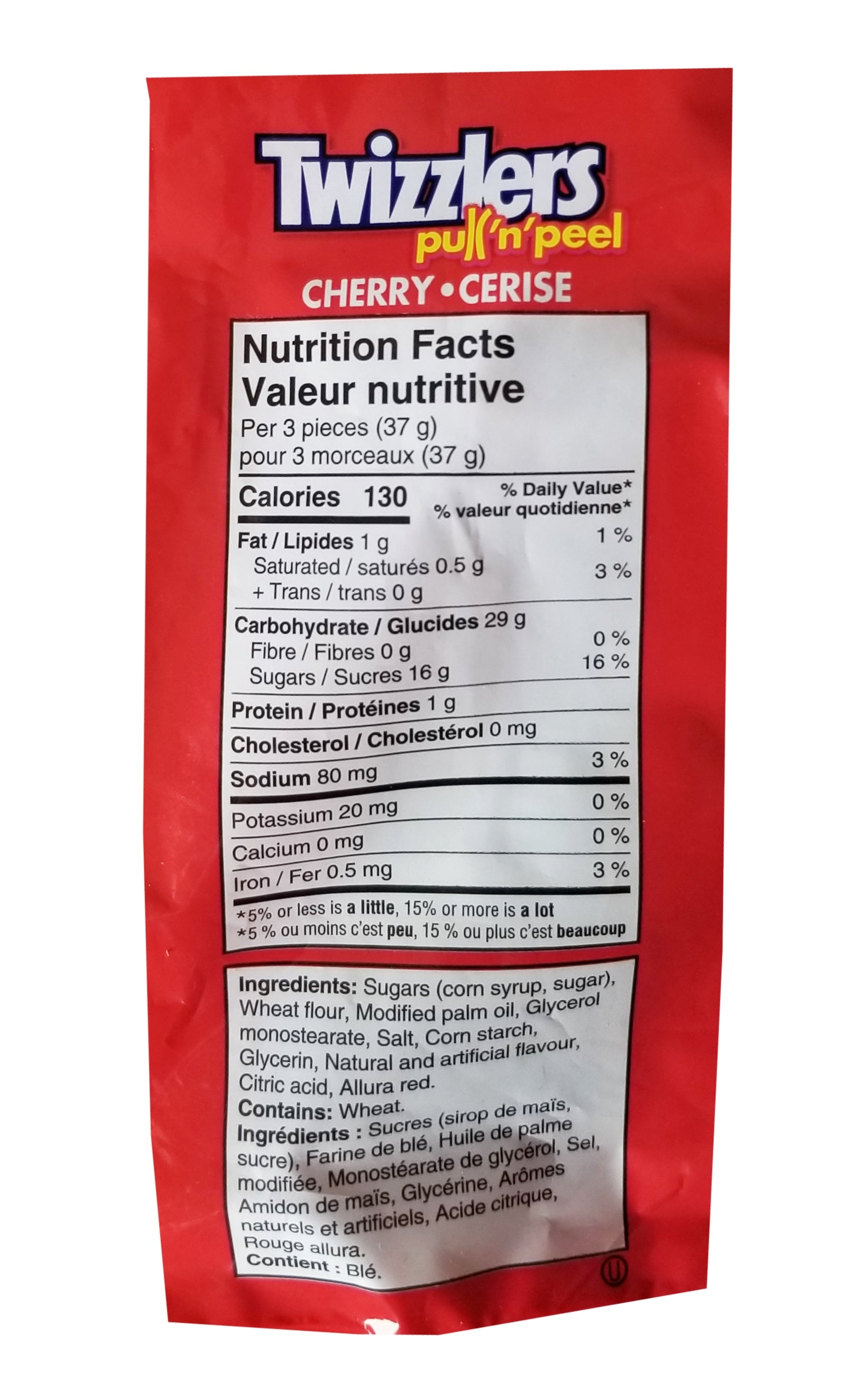 Twizzlers Assorted Snack Size Peanut Free Candy, 25ct, 317g/11 oz