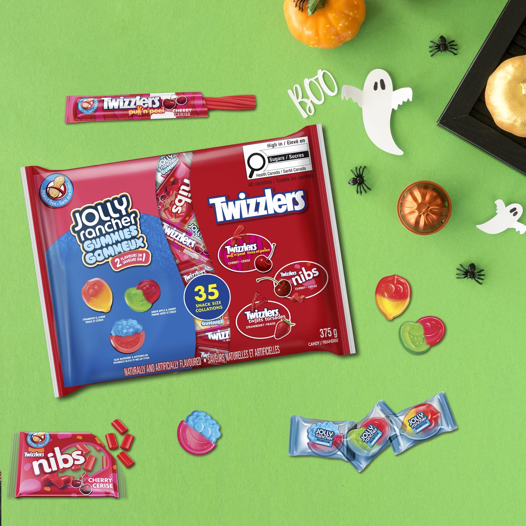 Twizzlers Assorted Gummy Mix Variety Pack, 35 ct, 375 g (13.2 oz)