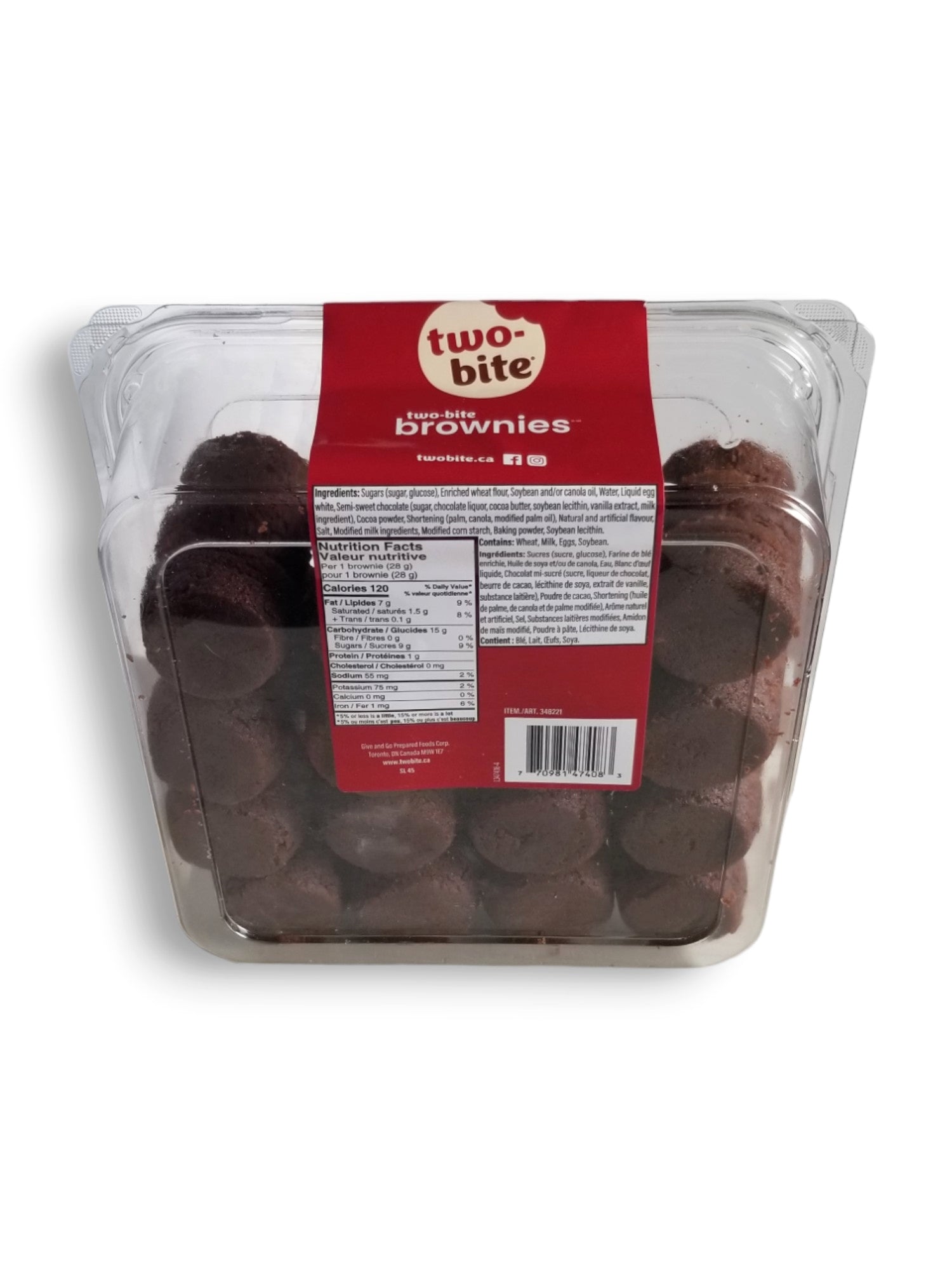 Original Two Bite Brownies, 1.36kg/3 lb