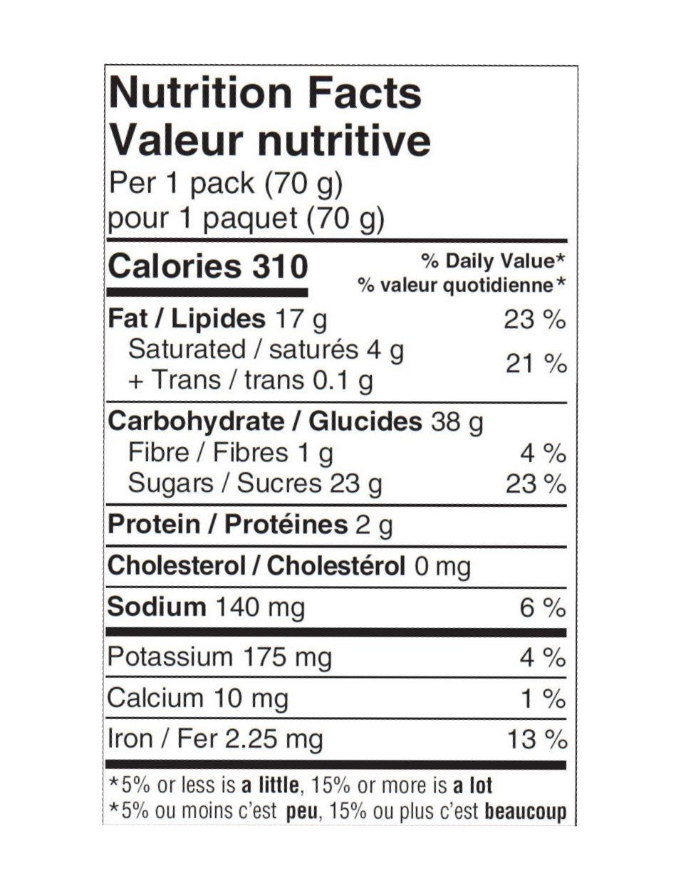 Original Two Bite Brownies, 10 x 70g Snack Bags, 700g/24.5 oz