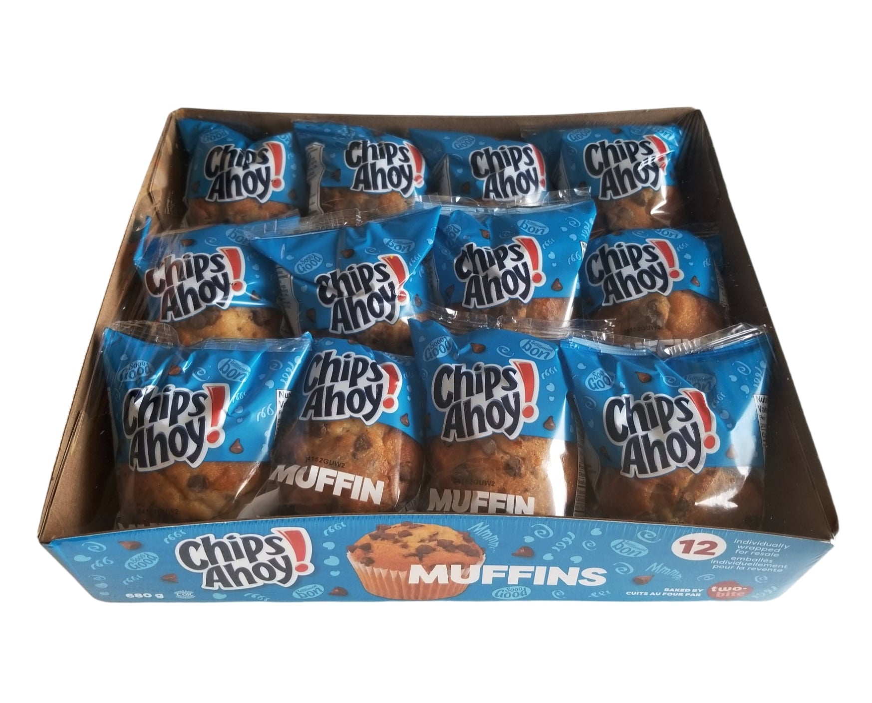 Two Bite Chips Ahoy! Muffins 12ct