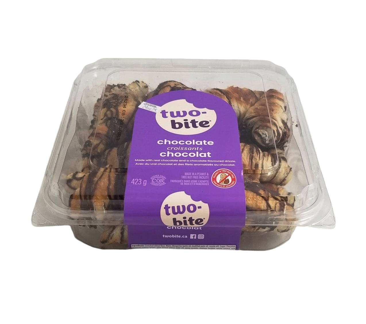 Two-Bite Chocolate Croissants, 423g/15 oz