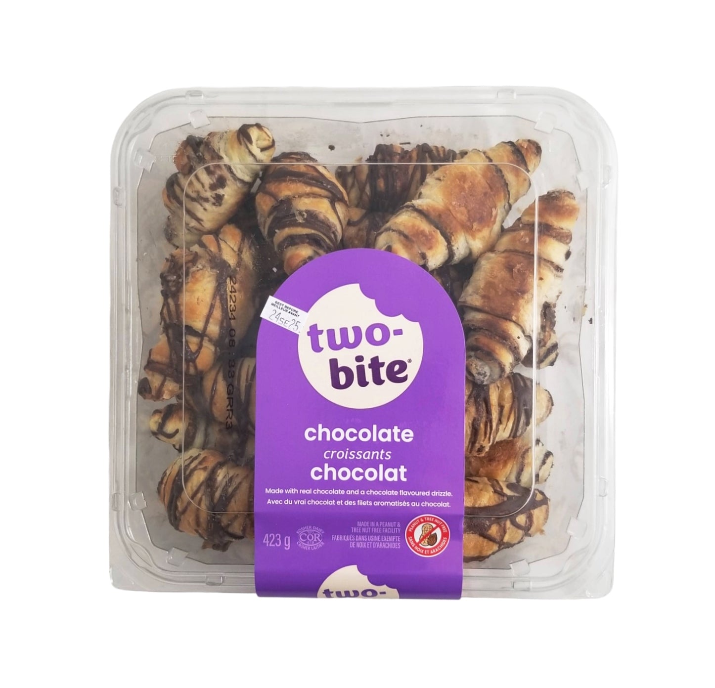 Two-Bite Chocolate Croissants, 423g/15 oz