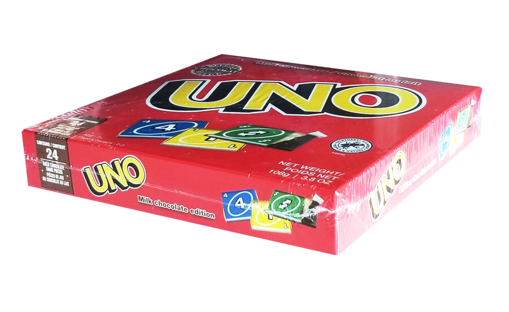 UNO Milk Chocolate Game, 108g/4 oz. Box {Imported from Canada}