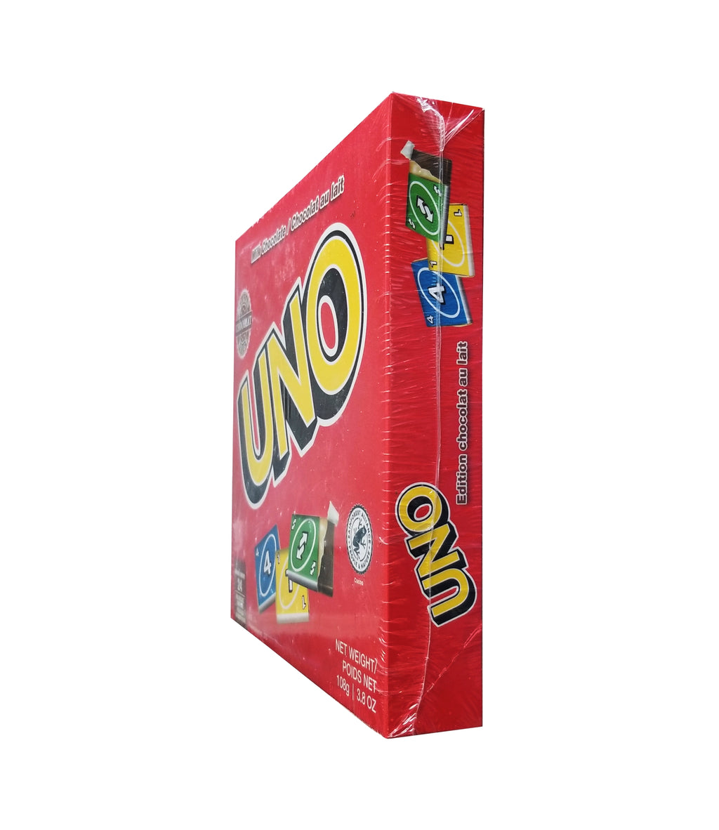 UNO Milk Chocolate Game, 108g/4 oz. Box {Imported from Canada}