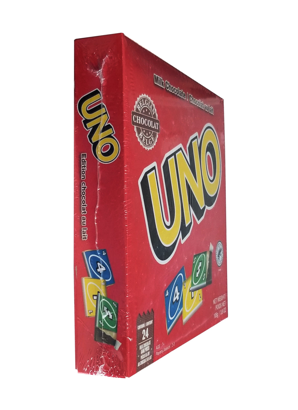 UNO Milk Chocolate Game, 108g/4 oz. Box {Imported from Canada}