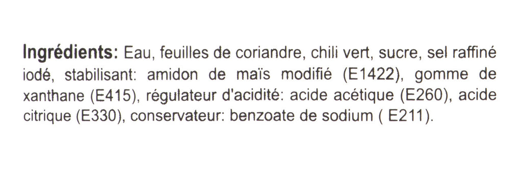 Verka Green Chutney, Coriander and Green Chilli Sauce, 400g/14 oz. Bottle {Imported from Canada}